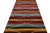Vintage Persian Kilim Handmade Multicolor Tribal Wool Runner For Sale - Image 4 of 9