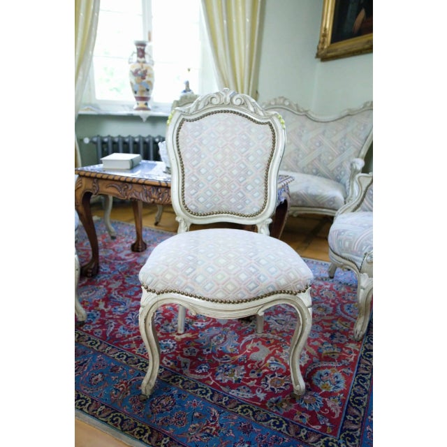 White Sofa Set by Ludvík Filip, Set of 5 For Sale - Image 3 of 6