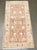 Peach Vintage Turkish Floral Small Rug rug no.j4688 For Sale In New York - Image 6 of 6