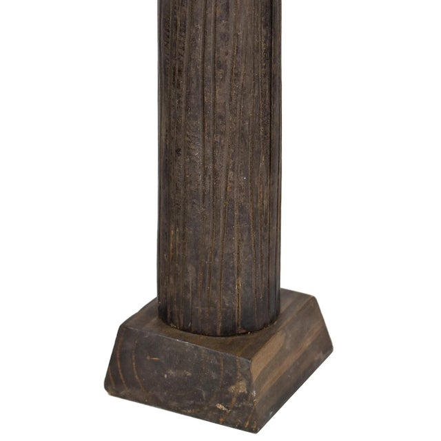 African Early 20th Century Tabwa Wooden Phallic Figure on Custom Base For Sale - Image 3 of 4
