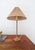 Mid-Century Modern Table Lamp in Brass and Rattan, 1960s For Sale - Image 9 of 16