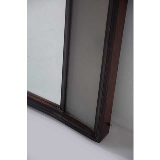 Vintage Italian Backlit Mirror, 1950 For Sale - Image 6 of 8