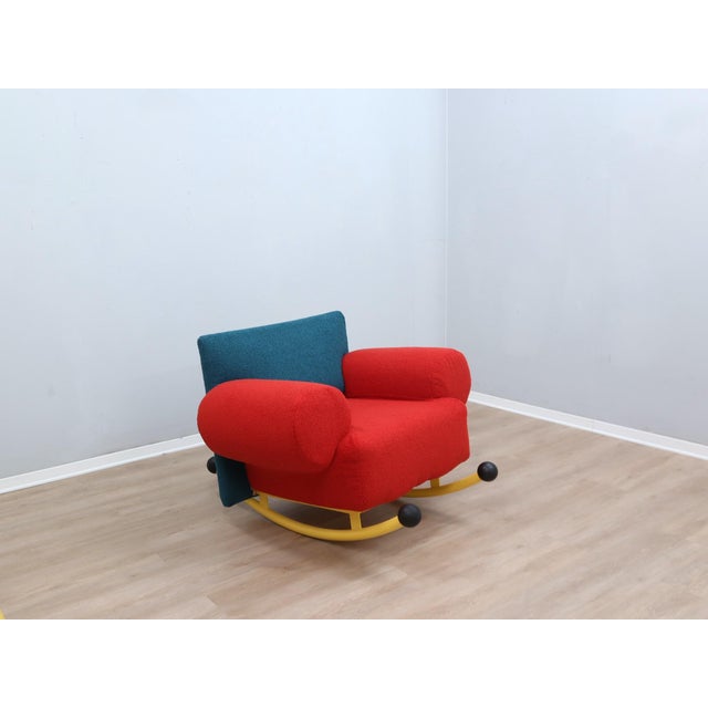 Topolino Rocking Chair by Seveso & Trezzi for Felice Rossi, 1980s For Sale - Image 4 of 13