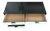 1960s Restored Mid-Century Modern Dresser in Black & White With Ribbed Drawer Fronts For Sale - Image 5 of 12