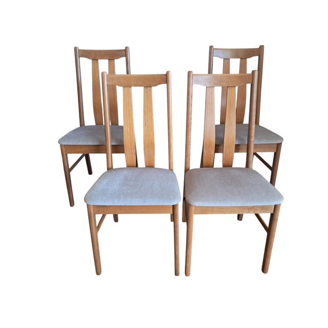 Vintage Teak Dining Chairs, 1970s, Set of 4 For Sale - Image 15 of 15