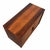 1960s Vintage Danish Rosewood Tambour Cabinet For Sale - Image 5 of 7