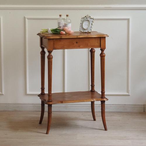 Dressing Table with Beveled Mirror For Sale - Image 5 of 17
