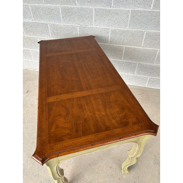 Wood Heritage Grand Tour Country French Style Walnut Writing Desk For Sale - Image 7 of 16