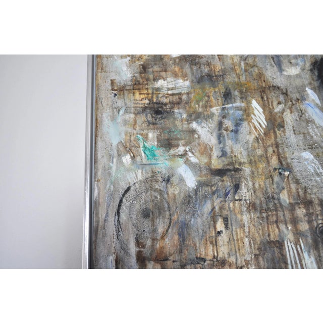 Mette Birckner, Abstract Composition, 2009, Oil on Canvas For Sale - Image 8 of 11