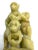 Light Yellow Soapstone Miniature Carving Three Monkeys For Sale - Image 8 of 9