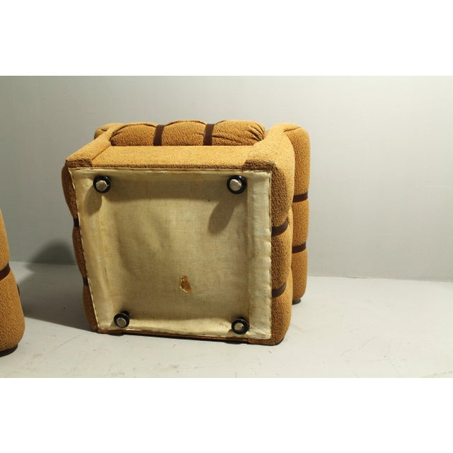 Wood Vintage Armchairs from Hikor Písek, 1970s, Set of 2 For Sale - Image 7 of 12