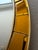 Mid-Century Modern Mid 20th Century Oval Gold Hand-Cut Beveled Glass Mirror Model 2727 by Cristal Art For Sale - Image 3 of 17
