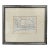 Late 19th Century Framed Plan of Roman London For Sale