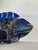 Sculptural Cobalt Blue Art Glass Centerpiece Bowl from Egermann, 1980s For Sale - Image 13 of 18