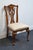BROYHILL FURNITURE Solid Cherry Traditional Georgian Style Dining Side Chair 7940-87/86 40.5" High 22.75" Wide 23.5" Deep...