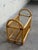 Mid 20th Century Vintage Rattan Magazine Rack Newspaper Holder Boho Wicker Mid Century Stand For Sale - Image 5 of 10