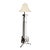 Early 20th Century Tall French Style Art Deco Cast Iron Floor Lamp For Sale