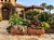 Ceramic A Pair of Vintage Faux Bois Terracotta Log Planters For Sale - Image 7 of 9