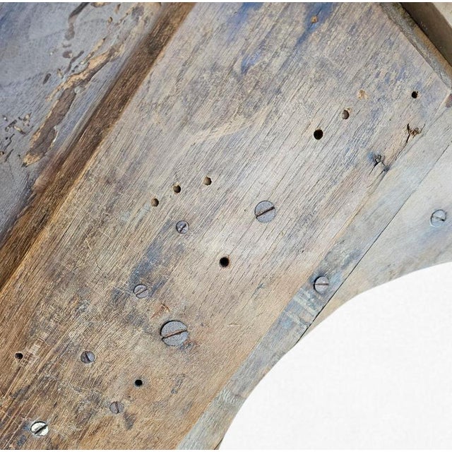 Wood 19th Century Spanish Brazier Coffee Table in Chestnut Wood For Sale - Image 7 of 14