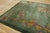 1920s Green Floral Antique Chinese Art Deco Rug 7' 10'' X 9' 7 Handknotted Wool Carpet For Sale In New York - Image 6 of 6
