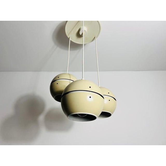 Space Age Cascade Pendant Lamp, East Germany, 1970s For Sale - Image 9 of 12