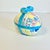 1970s Vintage Boho Chic Americana Folk Art Ceramic Easter Eggs Box, Quilt & Bow Design - Easter For Sale - Image 9 of 18