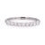 A refined and wearable everyday band from Tiffany & Co.'s Forever collection. Nine round brilliant diamonds, totaling .27...