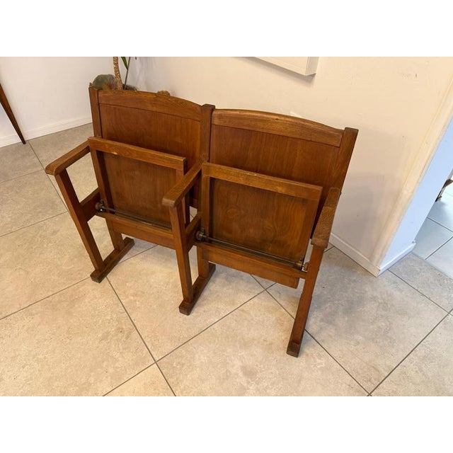 Viennese Two-Seater Cinema Seat For Sale - Image 3 of 9