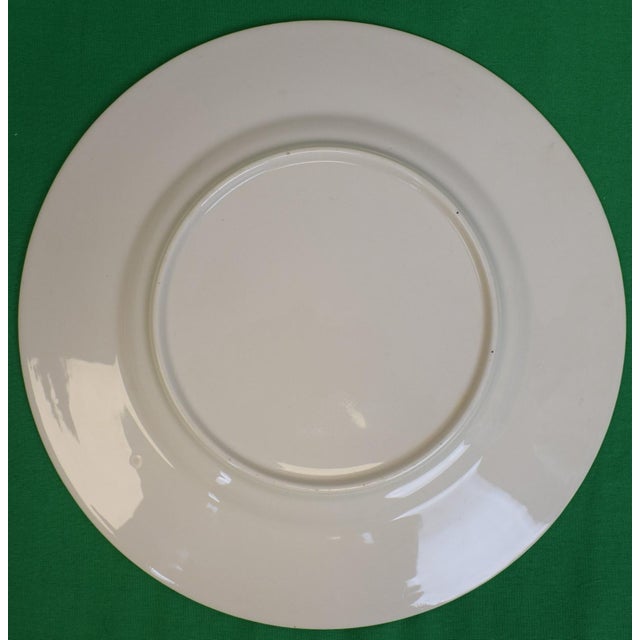Set X 4 Cyril Gorainoff Hand Painted Equestrian Theme Dinner Plates For Sale - Image 10 of 10