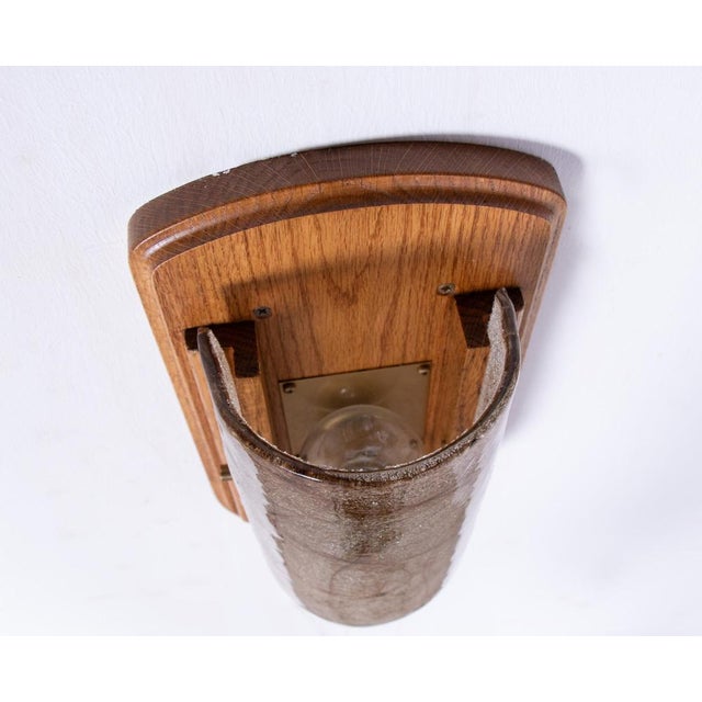 Modernist Wall Sconces in Amber Murano Glass, Germany, 1960s, Set of 2 For Sale - Image 6 of 9