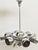 Italian Pop Art Space Age Chrome Ceiling Lamp With Six Balls, 1960s For Sale - Image 6 of 9