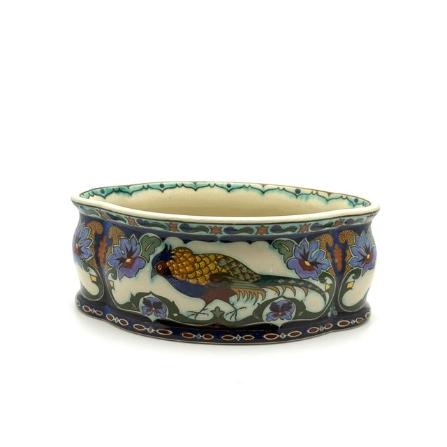 Art Nouveau Jardinière by Rozenburg Den Haag, 1890s For Sale - Image 6 of 6