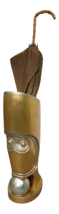 Hollywood Regency Painted Leeazanne Umbrella Stand from Lam Lee Group, Dallas, USA, 1980s