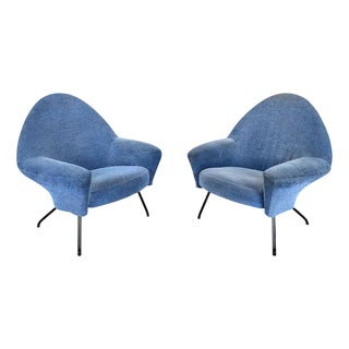Model 770 Armchairs by Joseph André Motte for Steiner, Set of 2 For Sale