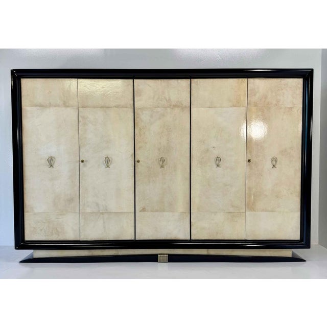 Italian Art Deco Wardrobe by Osvaldo Borsani, 1940s For Sale - Image 3 of 18