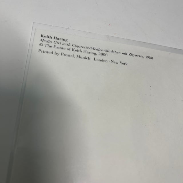 Paper 1980s 2000s Keith Haring Postcards Set of 4 For Sale - Image 7 of 15