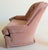 1960s 1960s Drexel Traditional Classics Tufted Pink Corduroy Swivel Rocker Accent Chair For Sale - Image 5 of 8