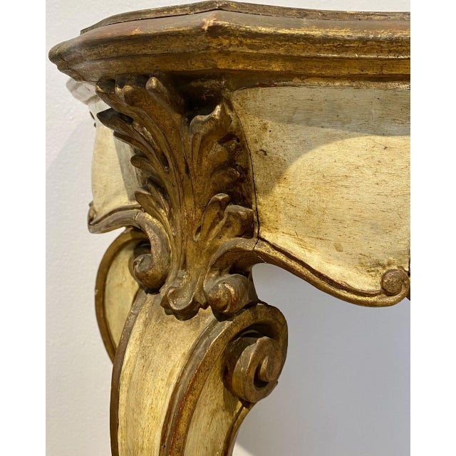 Louis XV Style Console with Mirror, 1950s, Set of 2 For Sale - Image 13 of 15