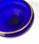 Blue 1930s Art Deco Cobalt Blue Satin Glass Candlesticks & Centerpiece Bowl Set For Sale - Image 8 of 8
