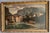 Lively Village by the River, 20th Century, Oil Painting on Canvas, Framed For Sale - Image 15 of 18