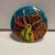Enamel on metal by Knoxville artist Dr. Stephen Krauss. Krauss was a world traveler, getting inspiration from his work...