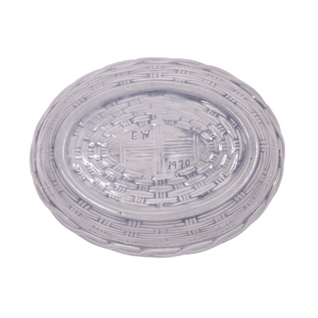 Gray Ceramic Farmhouse Hen Bowl For Sale In Chicago - Image 6 of 6