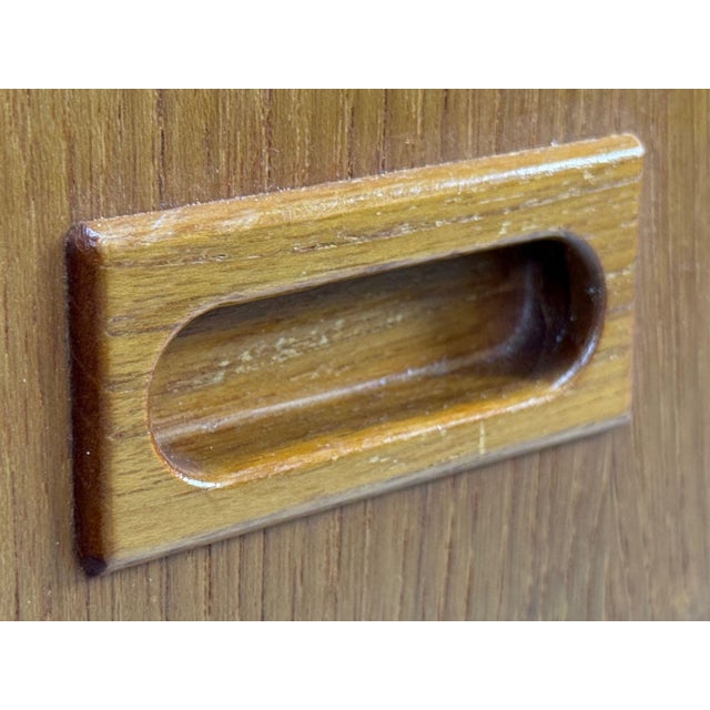 Brown Bertil Fridhagen, Swedish Modern, Writing Desk or Vanity, Teak, Sweden, 1960s For Sale - Image 8 of 12