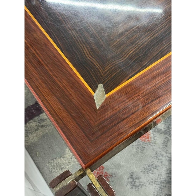 Large Modern Dining Table by Paolo Barracchia for Roman Deco, 1970s For Sale - Image 18 of 18