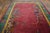 1920s Fuschia Floral Modern Antique Chinese Art Deco Rug 8'9" X 11'6" Handknotted Wool Carpet For Sale In New York - Image 6 of 13