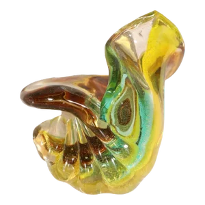 Murano Art Glass Twist Form Vase After Barovier