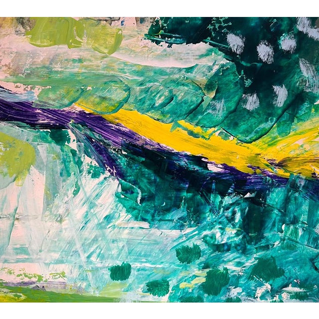 Jean Krille, Landscape 128 (Utah), Oil on Canvas, 1988 For Sale - Image 4 of 10