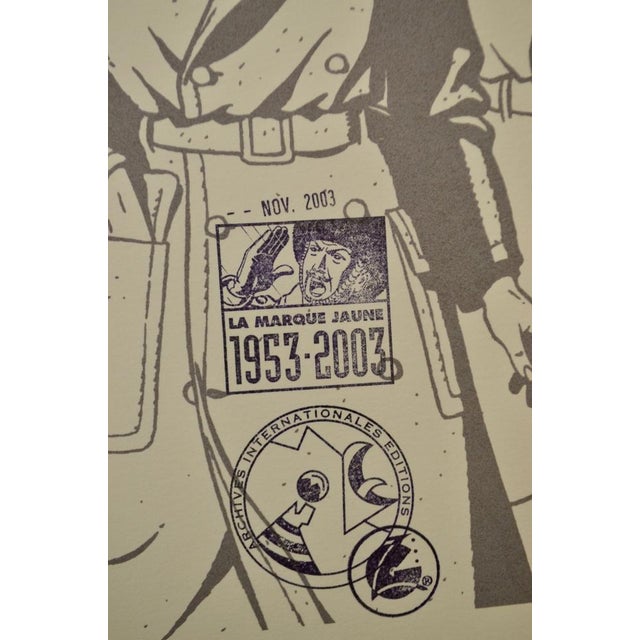 André Juillard, Blake and Mortimer Expo 58, Screenprint For Sale - Image 14 of 16