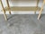 Italian Vintage Two- Tier Console Hall Sofa Table With Travertine Marble Top For Sale - Image 12 of 12