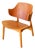 1950s Attributed to Randers Stolefabrik Model #307 Teak & Beech Chair Designed by Jens Hjorth For Sale